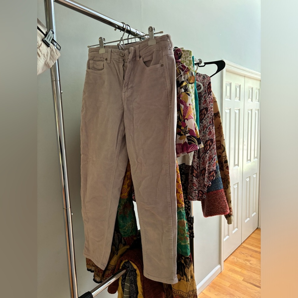 American Eagle light pink Corduroy Pants